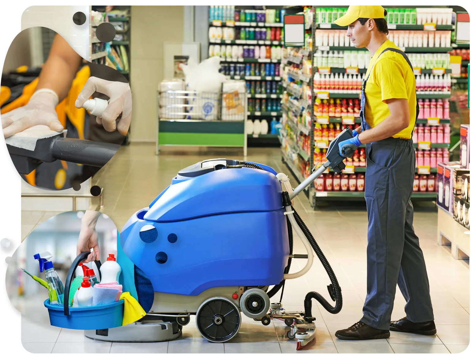 Professionelle Gebäudereinigung für Großhandel und Einzelhandel - BAP Dienstleistungen